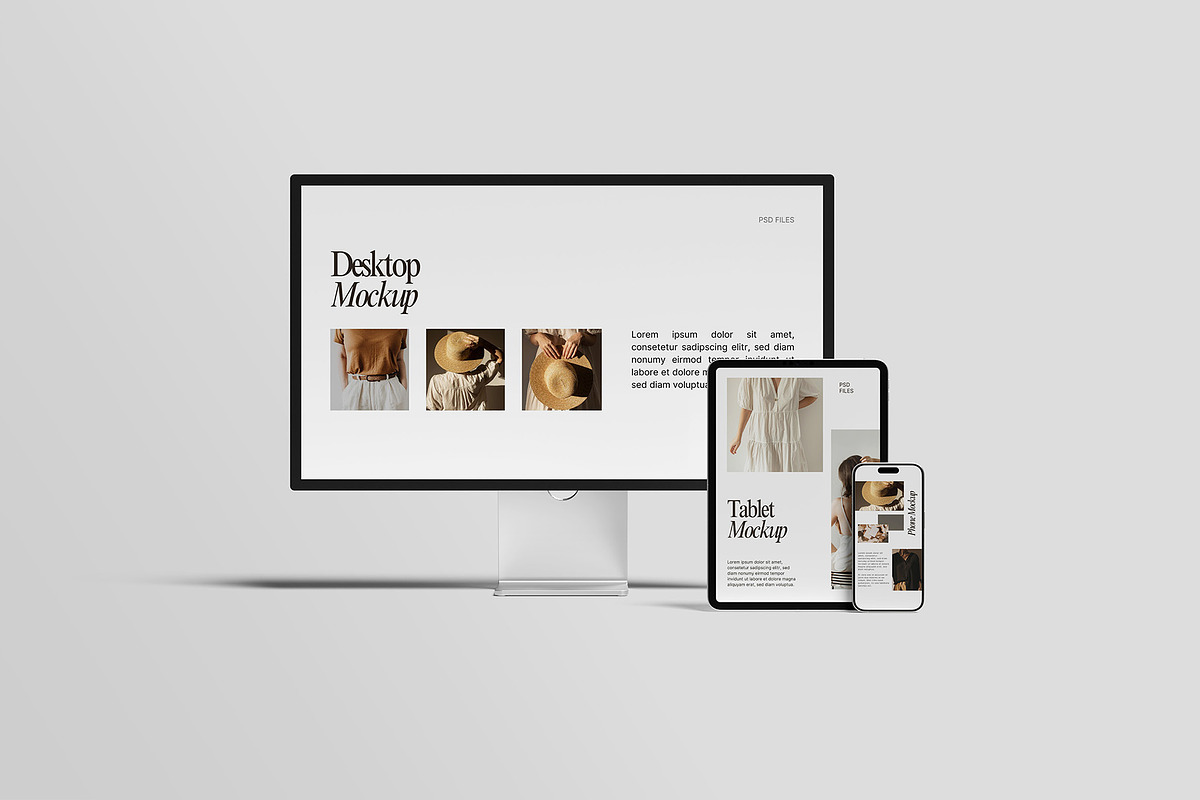 Multi Device Mockup Scene Creator, a Mac Mockup by Graphiculon (Photo 9 of 11)