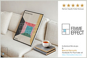 6 Neutral Art Frame Mockups Bundle, a Household Mockup by Frame Effect (Thumbnail 6 of 8)