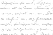 1682 Writhed Hand Pro, a Script Font by GLC Foundry (Thumbnail 3 of 4)