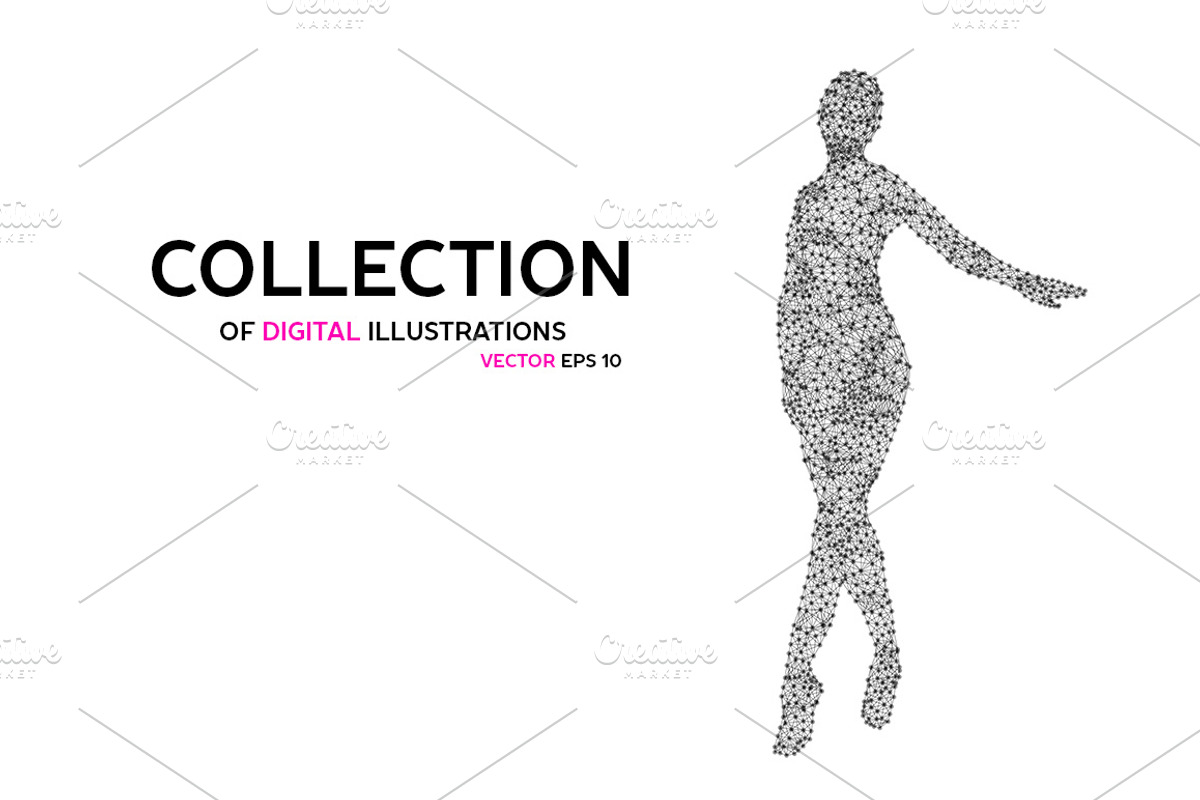 Abstract vector woman silhouettes, a Technology Illustration by Julvil (Photo 1 of 4)