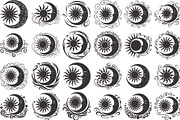 sun and moon surrounded by flowing, an Illustration by Amazin_art (Thumbnail 1 of 25)