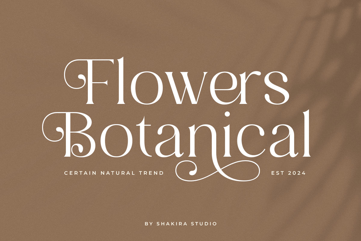Magnolia Glamour - Luxury Serif, a Serif Font by Shakira Studio (Photo 3 of 10)