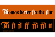Enchanted Land DS, a Serif Font by Sharkshock (Thumbnail 3 of 6)
