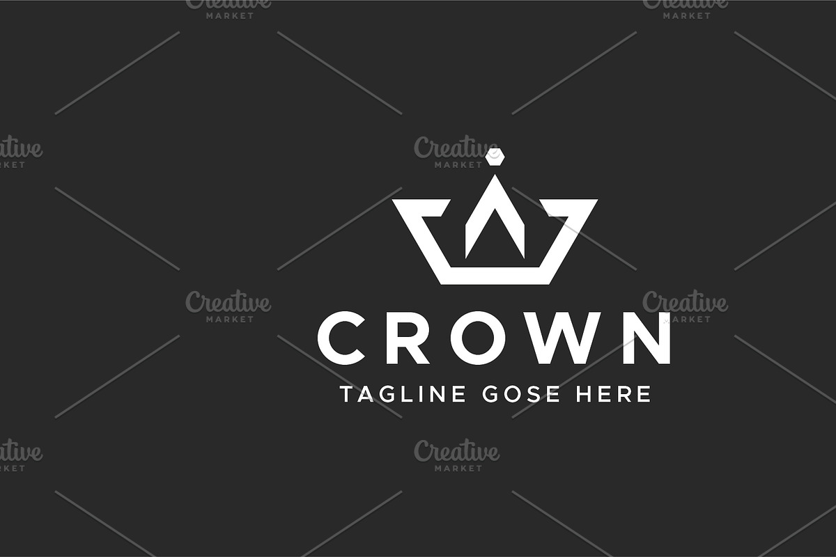 Crown Logo Template, a Branding & Logo Template by Vector Squad (Photo 3 of 6)