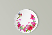 tropical paradise watercolor, a Background Graphic by MitrushovaArt (Thumbnail 5 of 6)