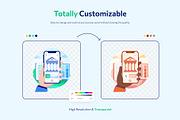 Finance Illustration Art Set, a Finance Illustration by Brickclay (Thumbnail 3 of 9)