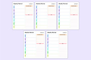 2025 Dated Weekly Planner Canva Kdp, a Stationery Template by Mustafiz (Thumbnail 3 of 4)
