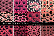 12 Pink Imperfections Patterns, a Pattern Graphic by Inknfolly (Thumbnail 1 of 7)