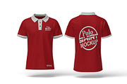 Polo T-Shirt Mockup, an Apparel Mockup by mockupbuys (Thumbnail 8 of 8)