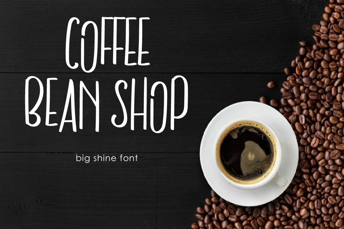 Big Shine, a Script Font by AMINMARIO (Photo 7 of 11)