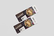 ticket mockup, a Flyer Template by kebunmockup (Thumbnail 4 of 5)