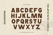 Marsh Hen Fonts, a Sans Serif Font by Chelsea Burkett (Thumbnail 3 of 7)