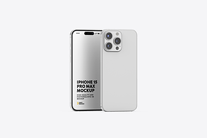 IPhone 15 Pro Max Mockup