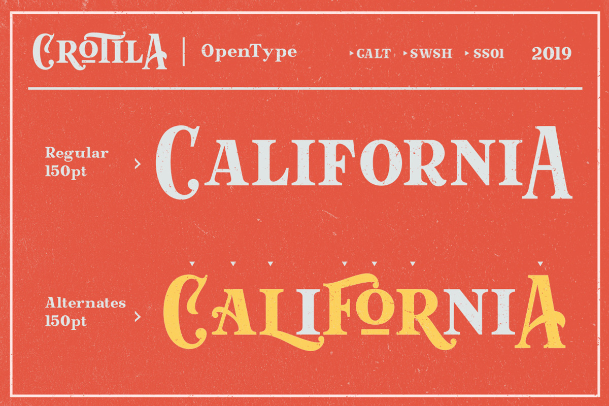 Crotila - Serif Display preview 3