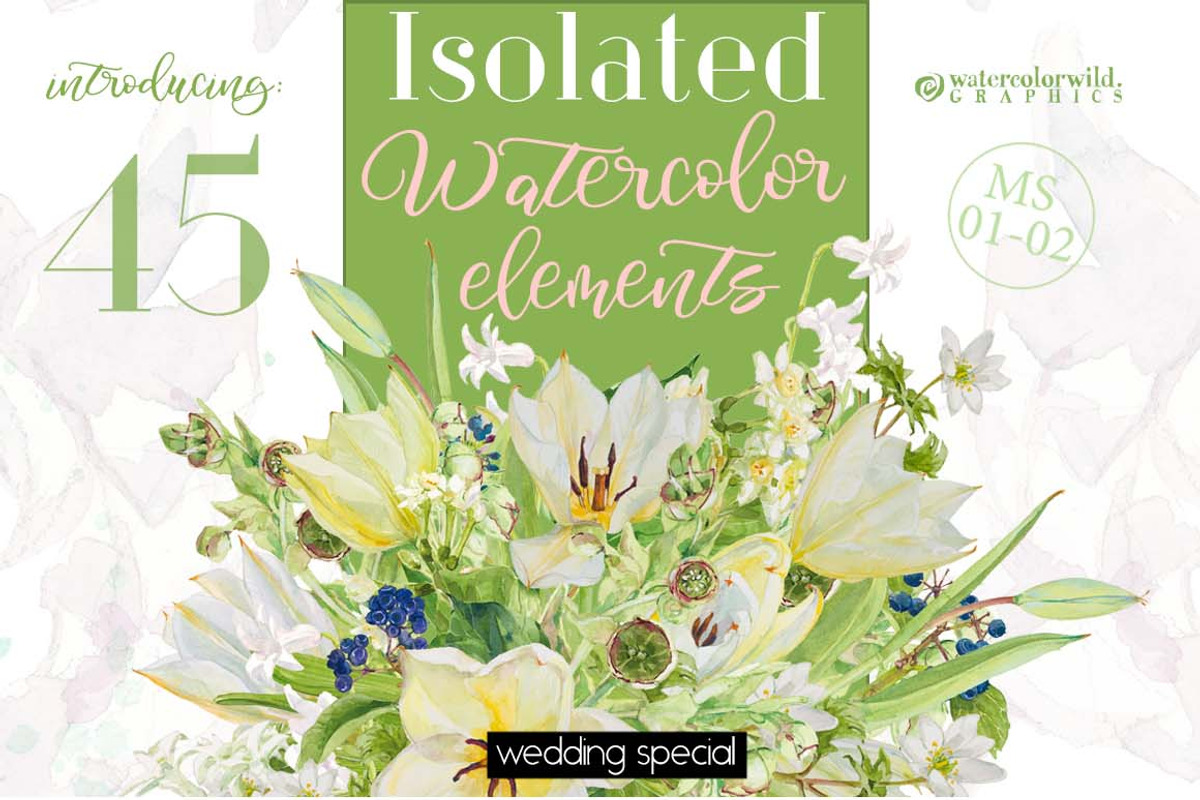 0102 Pantone's2017&WeddingSpecial, an Illustration by watercolorwild.graphics (Photo 1 of 9)