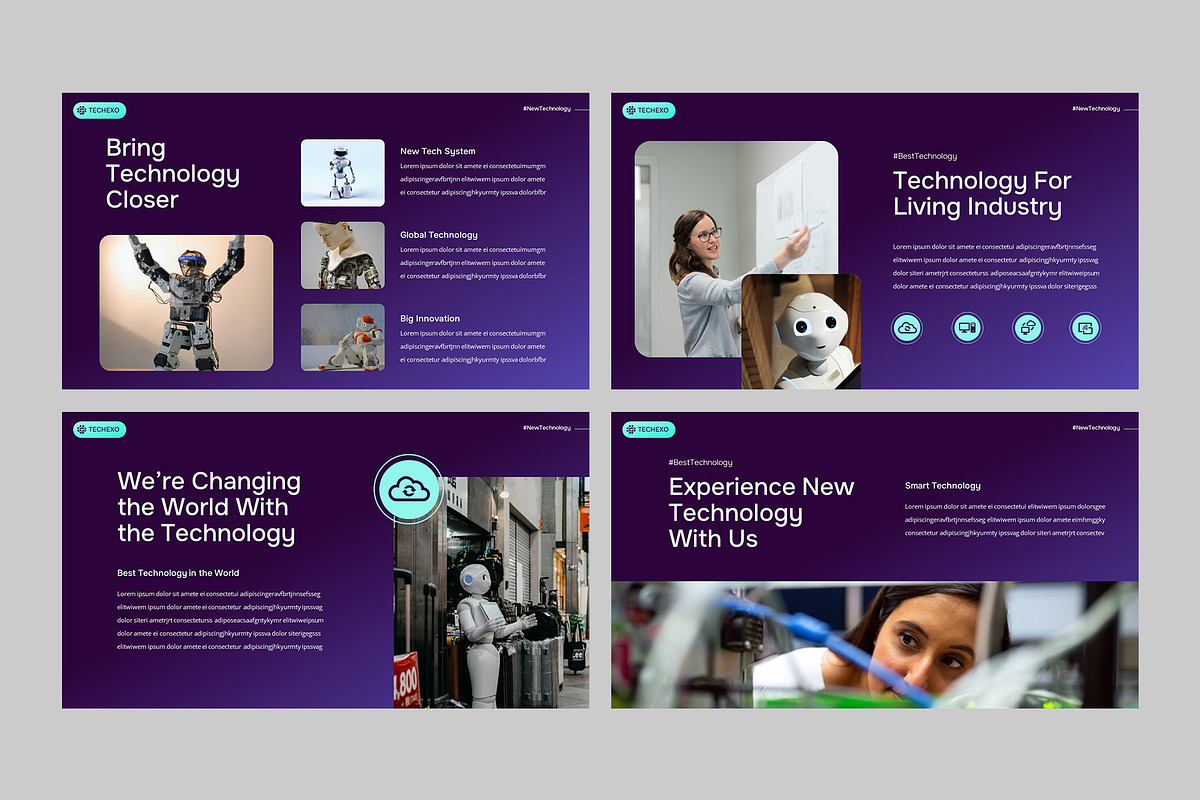 TECHEXO - AI Technology Keynote, a Presentation Template by rgbryand (Photo 6 of 9)