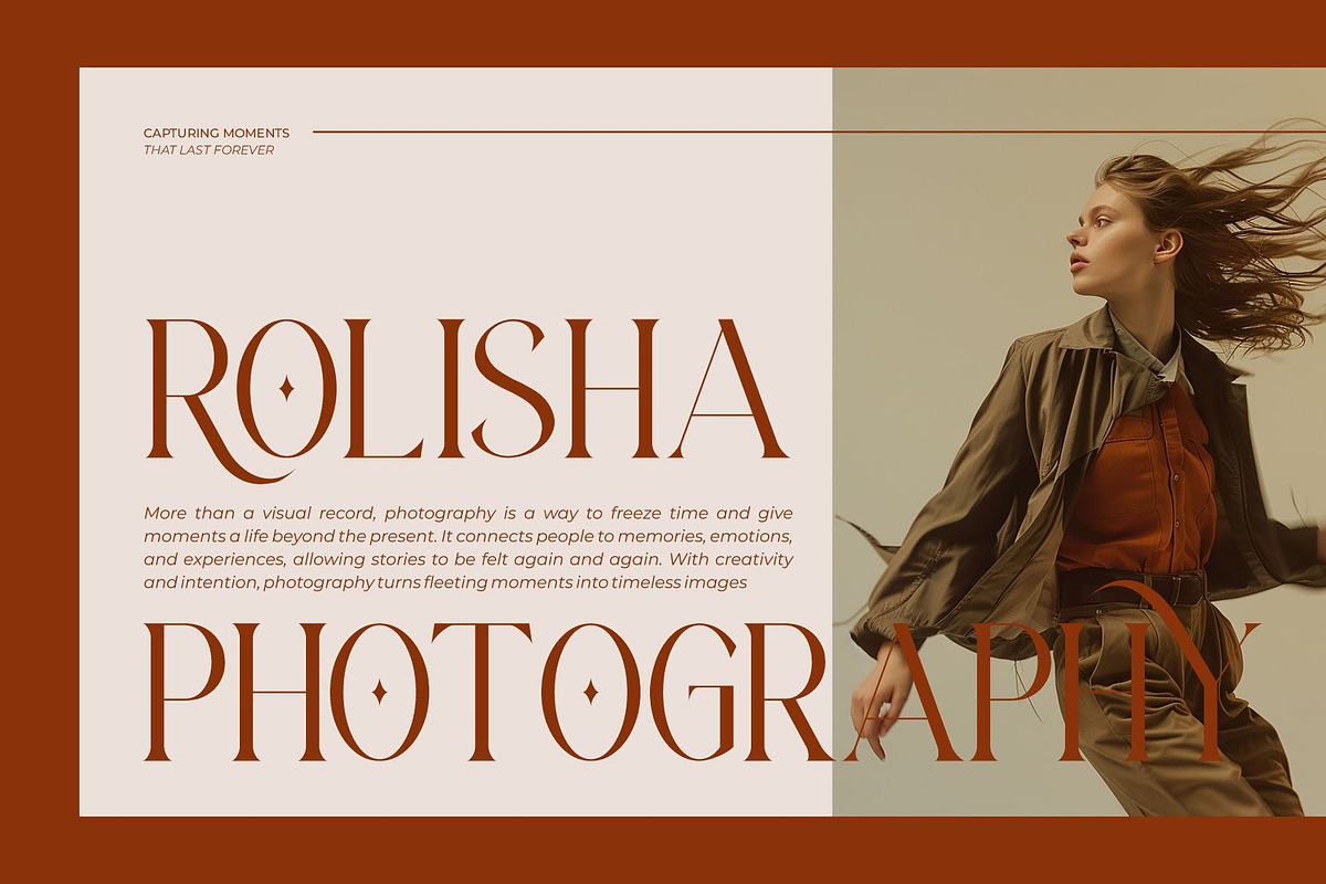 Welorac || Modern Classy Serif Font, a Serif Font by Ermedia Studio (Photo 7 of 10)