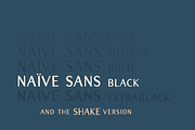 Naive Sans Black & Shake, a Handwritten Font by S&C Type (Thumbnail 2 of 6)