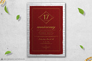 5 Anniversary Invitation, a Card Template by Avartde Creative (Thumbnail 5 of 6)