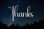 Starnight | Script Font, a Handwritten Font by Scratchones (Thumbnail 9 of 9)