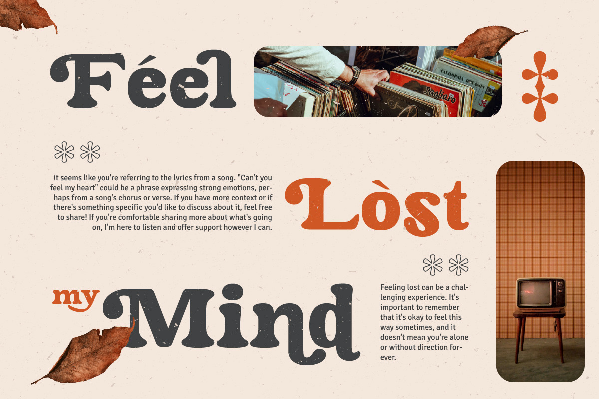 Fallen Tree | Retro Serif, a Serif Font by ClevUs (Photo 2 of 12)