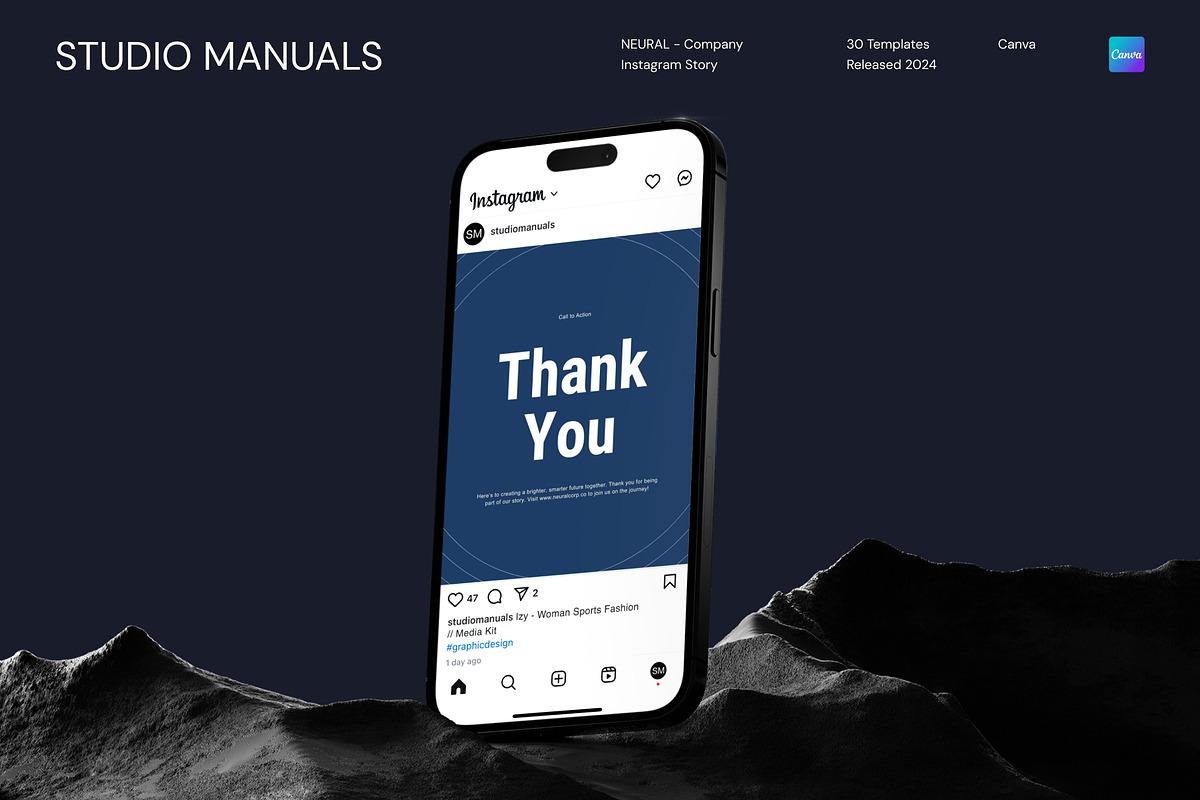 NEURAL – Company Instagram Story, a Social Media Template by Studio Manuals (Photo 7 of 8)