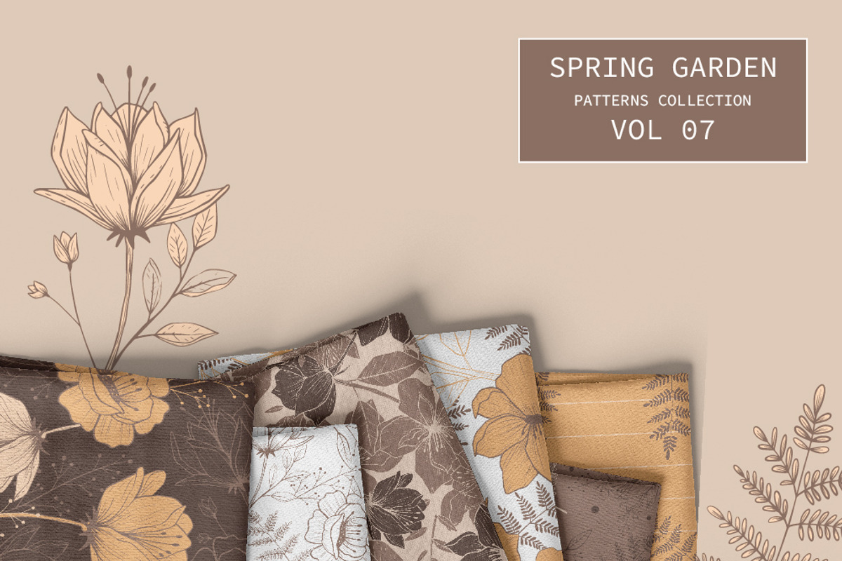 Spring Garden Patterns Vol 07