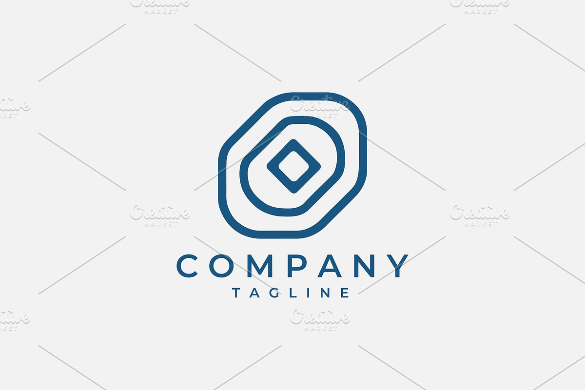 Abstract Geometric Diamond Logo, a Branding & Logo Template by Vectorium Studio (Photo 1 of 2)