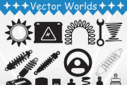 Shock Absorbers Svg, Shock Svg, an Object Graphic by VectorWorlds (Thumbnail 3 of 3)