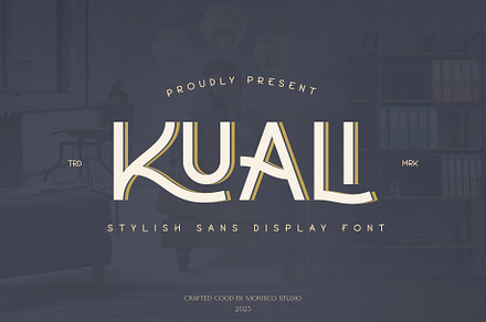 Kuali - Stylish Sans Display Font