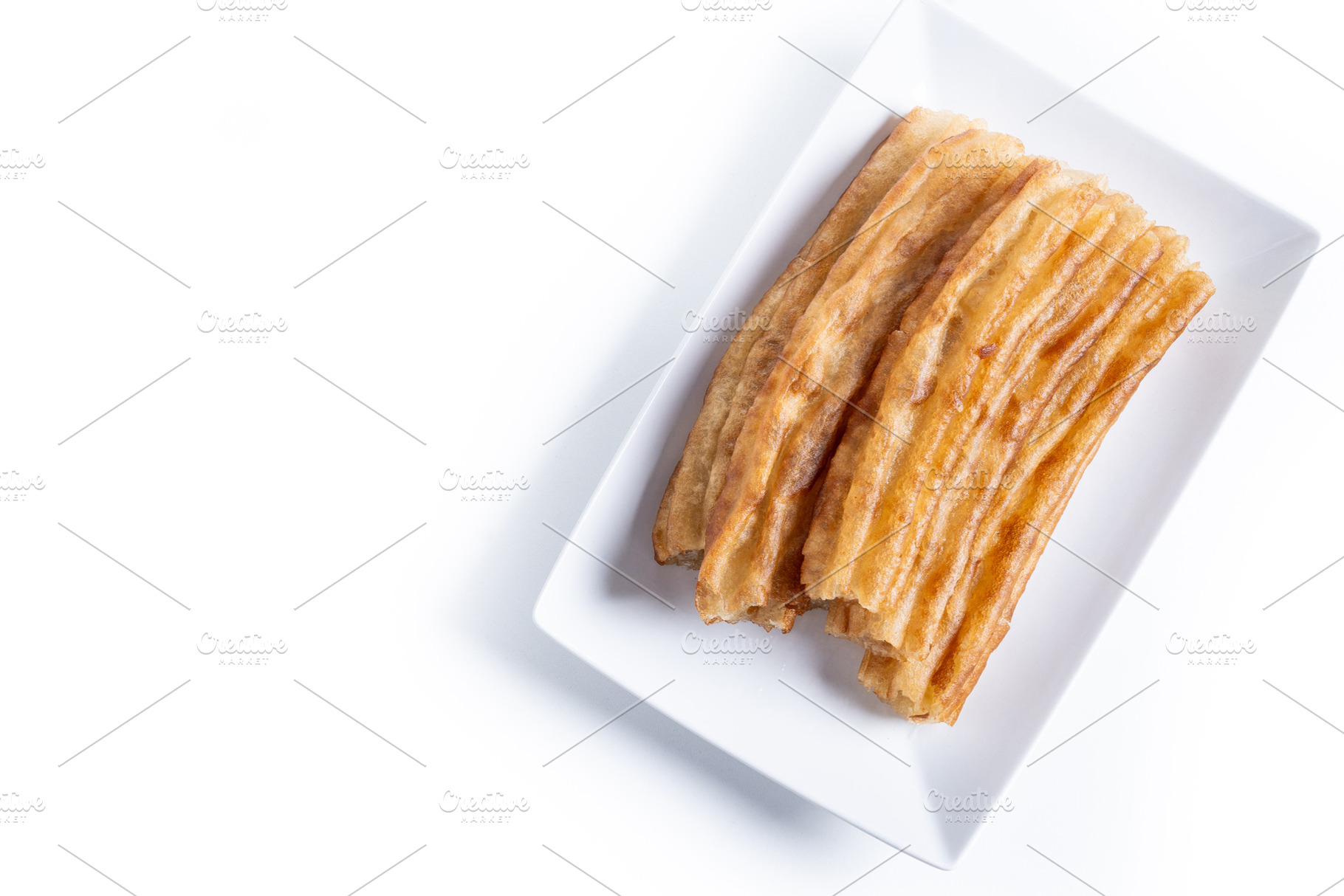 Spanish Churros. Traditional spanish food, a Food & Drink Photo by etorres69