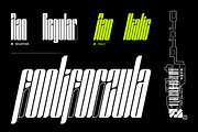 SEGAPUNK BOLD FUTURISTIC TYPEFACE, a Symbol Font by Font For Zula™ (Thumbnail 3 of 13)