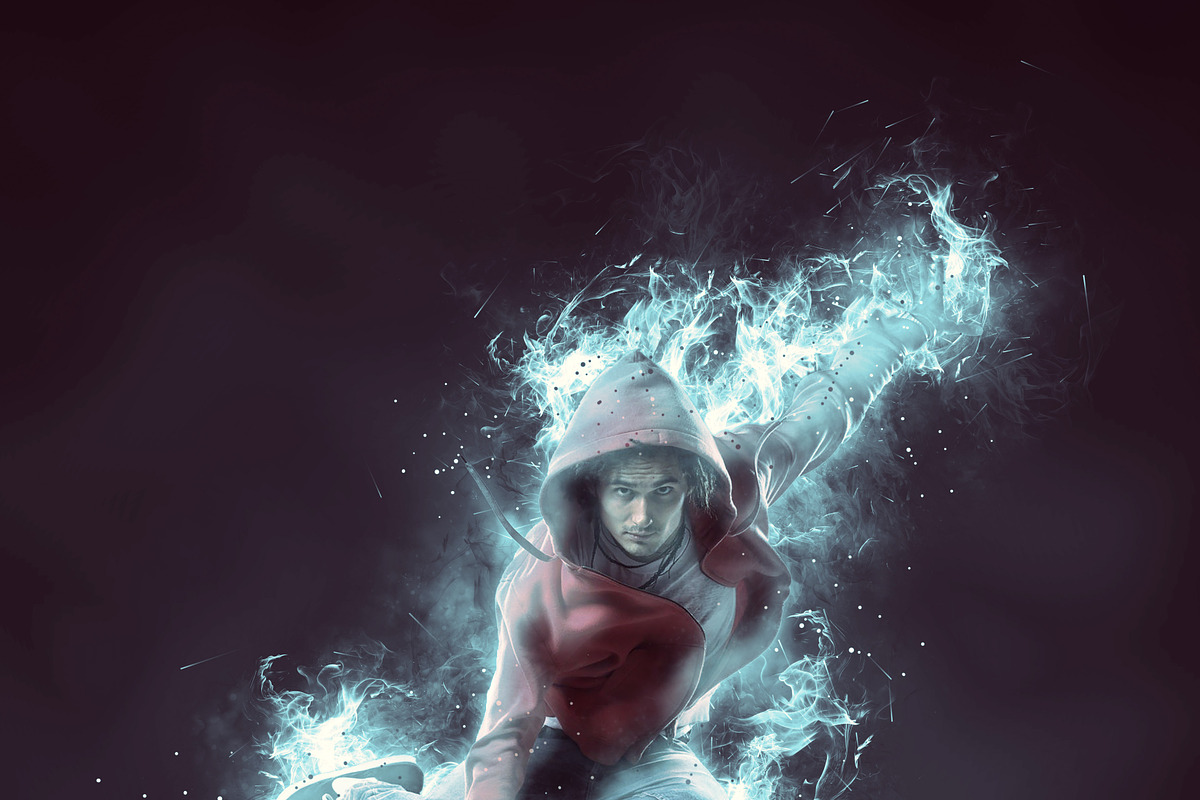 Blazing Energy Photo Effect Action, an Action Add-On by MRI STUDIO (Photo 11 of 12)