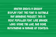 Hantra Grovis - Groovy Font, a Sans Serif Font by Iqsiart Studio (Thumbnail 3 of 7)