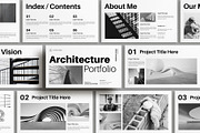 Architecture Portfolio Presentation, a Templates & Theme by E-Type (Thumbnail 1 of 5)