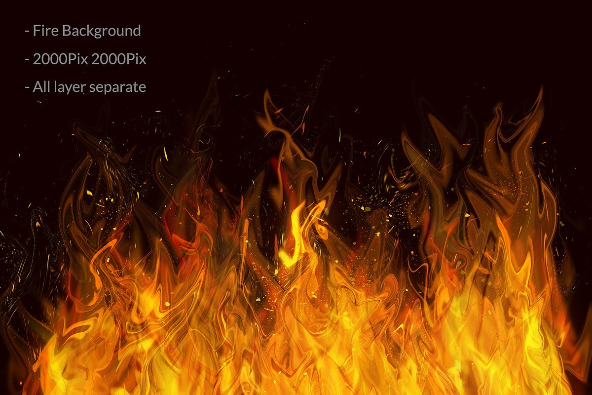 Fire & Smoke Bundle PSD, a Shape Add-On by MRI STUDIO (Photo 3 of 25)
