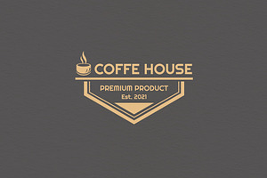 Coffe House Logo Design Template