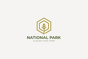 National Park Logo Wood Nature, a Branding & Logo Template by Signatoro (Thumbnail 2 of 3)