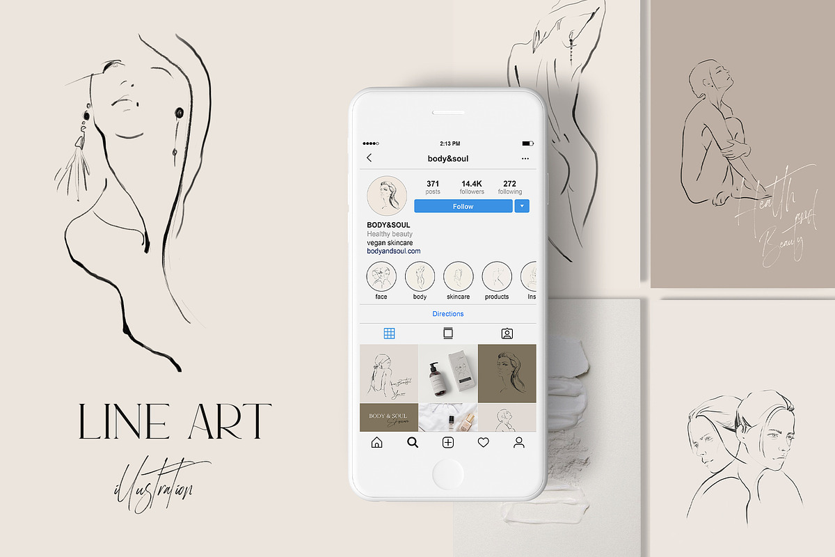 ABSTRACT BUNDLE - 5 in 1, an Illustration by Natalia Tugova (Photo 21 of 35)