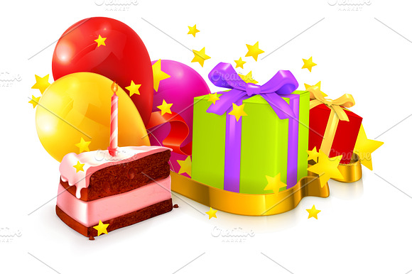 Birthday Vector Icons