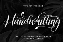 Handwritting | Script Font