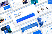 Savvy tech solution Keynote template, a Presentation Template by BeadyLab (Thumbnail 1 of 6)
