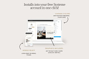 Systeme.io Almond Studio Course Port, a Landing Page Template by Hayley's Digital Hub (Thumbnail 4 of 10)