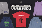Mockup Your Merch Apparel Bundle, a Merchandise Mockup by Brent Galloway (Thumbnail 1 of 7)