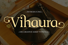Vihaura - Decorative Serif Typeface