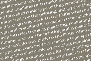 Glashick Modern Serif Font