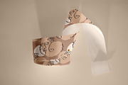 8 Mockups Textured Satin Ribbons, a Packaging Mockup by bazarova (Thumbnail 9 of 12)
