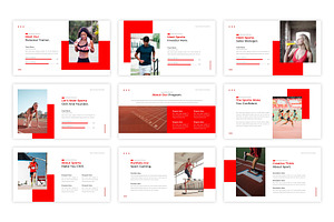 Sporta Presentation Template