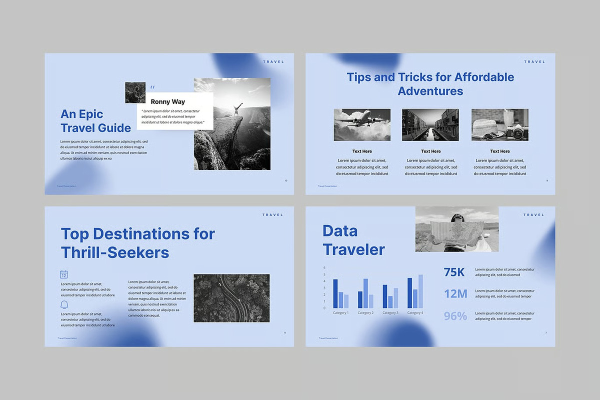 Travel Agency Google Slides, PPoint, a Presentation Template by Fit-tee (Photo 2 of 4)