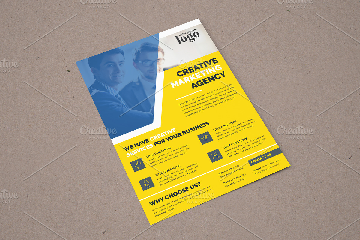 Flyer Template, a Flyer Template by Alice_s (Photo 2 of 3)